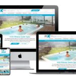 H2X Swim Spa Website Mobile responsive